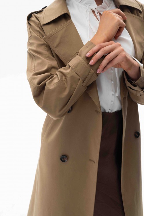 Timeless Trench Khaki 
