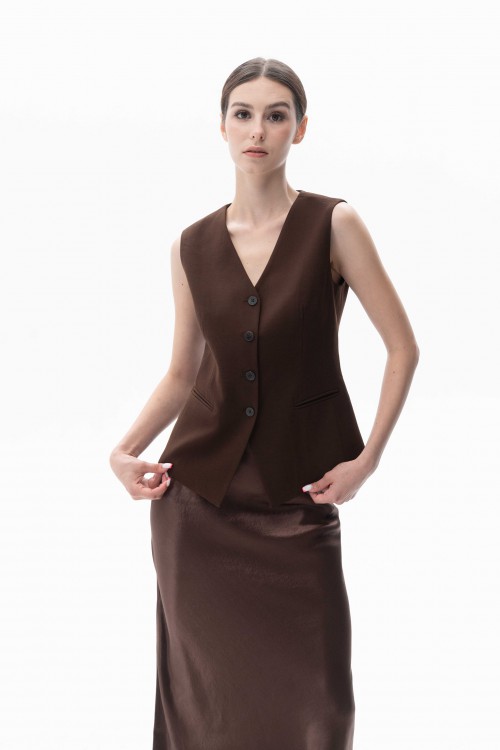 Mocha Vest