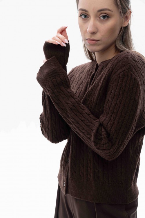 Cocoa Brown Sweater