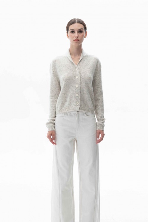 Cream Cashmere Pullover