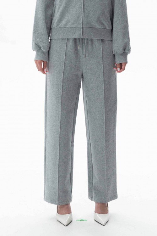 Cozy Grey Casual Pants