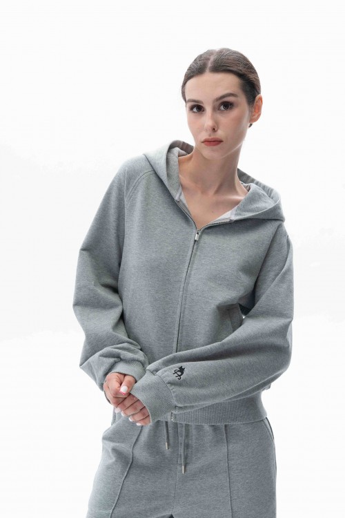 Cozy Grey Hoodie