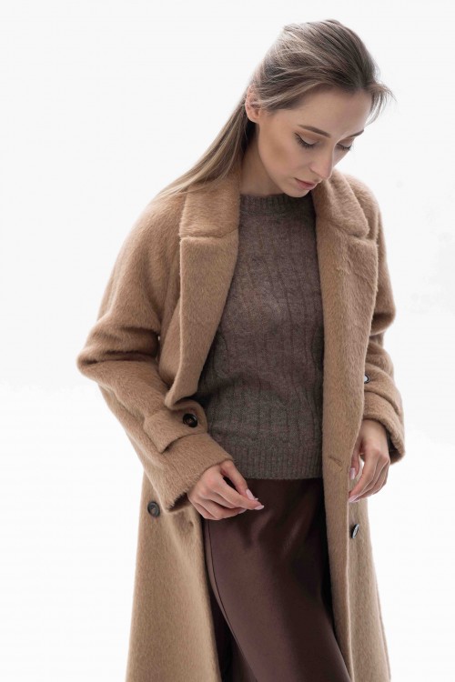 Golden Camel Coat